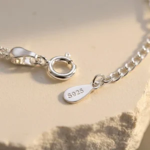 Open Heart Charm Bracelet