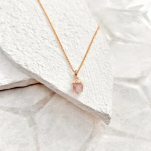 Rose Quartz  Necklace